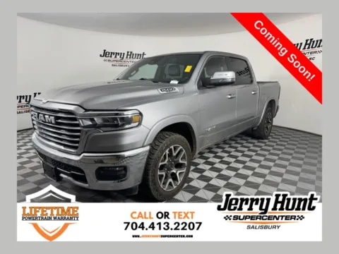Silver 2025 Ram 1500 Laramie for sale in Salisbury, NC