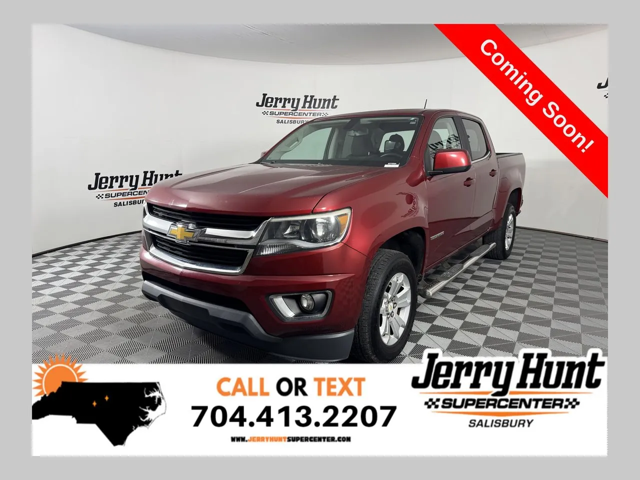 Red 2017 Chevrolet Colorado LT for sale in Salisbury, NC