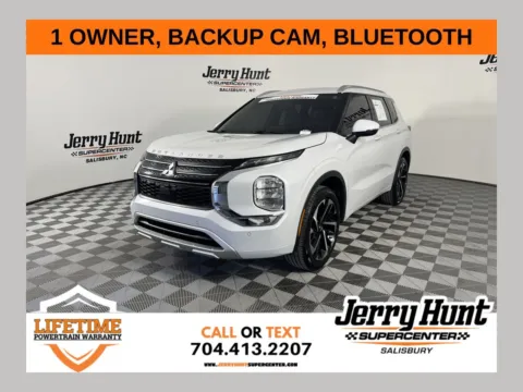 White 2022 Mitsubishi Outlander SEL for sale in Salisbury, NC