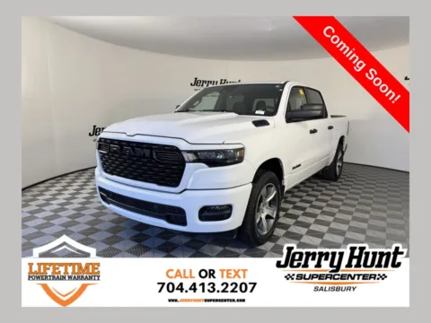 White 2025 Ram 1500 Tradesman for sale in Salisbury, NC