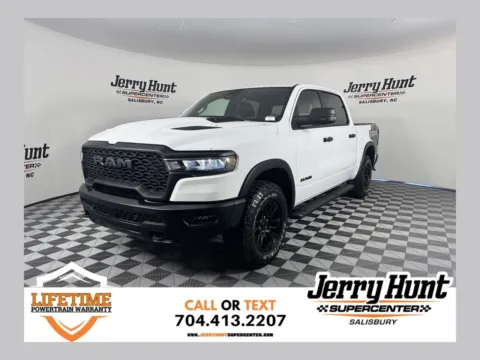 White 2025 Ram 1500 Rebel for sale in Salisbury, NC
