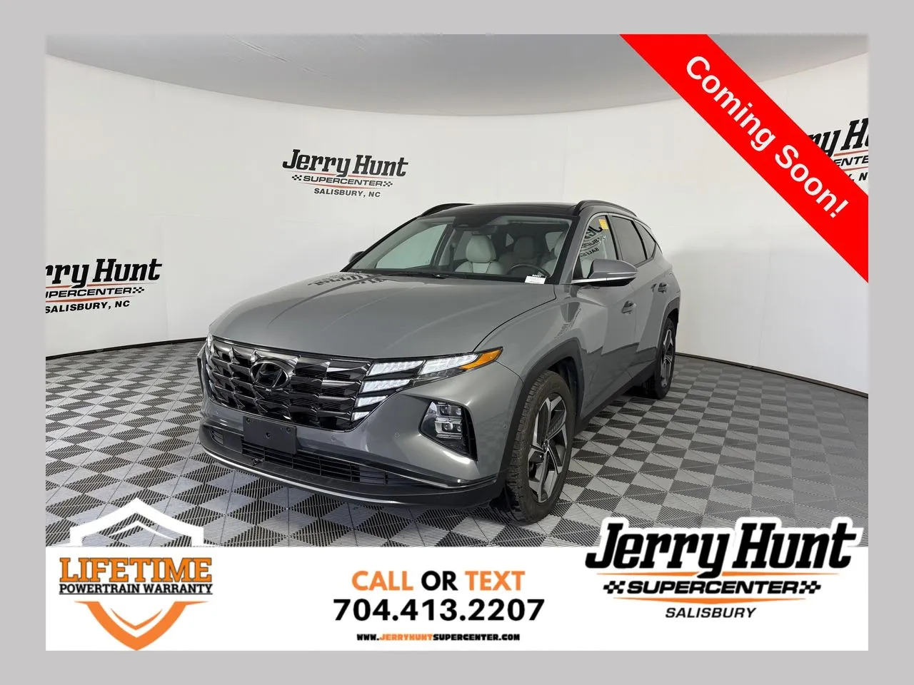 Gray 2024 Hyundai Tucson Limited for sale in Salisbury, NC