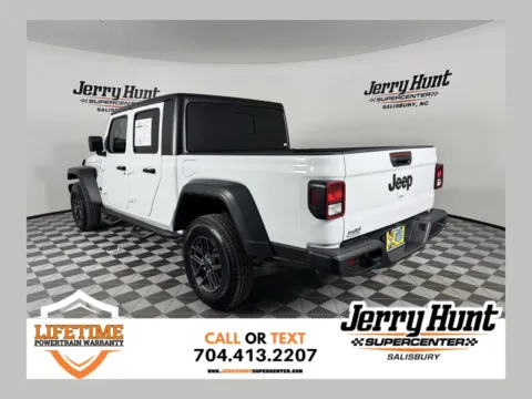 White 2025 Jeep Gladiator Sport S for sale in Salisbury, NC
