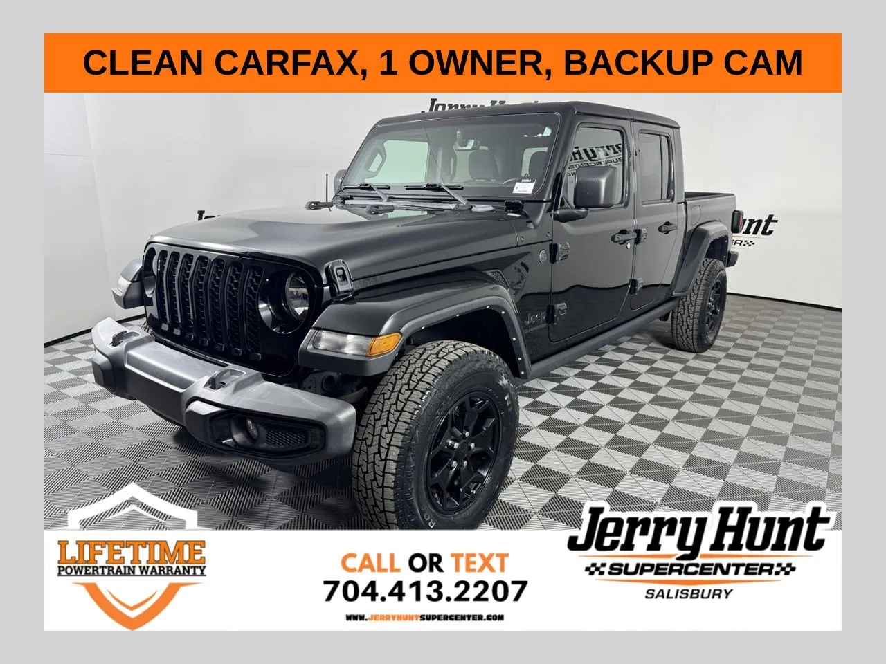 Black 2022 Jeep Gladiator Willys for sale in Salisbury, NC