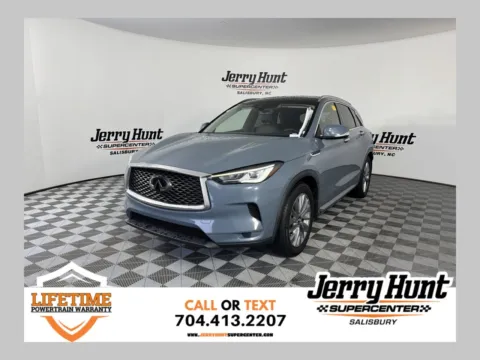 Gray 2023 INFINITI QX50 LUXE for sale in Salisbury, NC