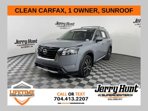 Gray 2024 Nissan Pathfinder Platinum for sale in Salisbury, NC