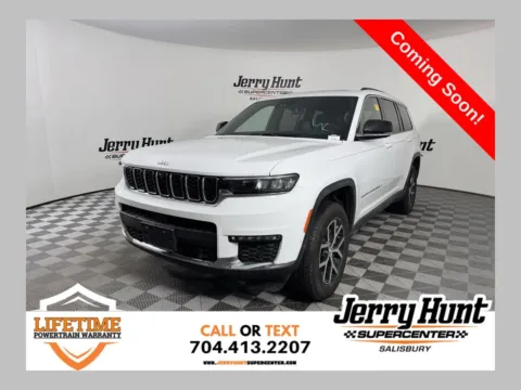 White 2024 Jeep Grand Cherokee L Limited for sale in Salisbury, NC