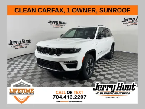 White 2024 Jeep Grand Cherokee 4xe for sale in Salisbury, NC