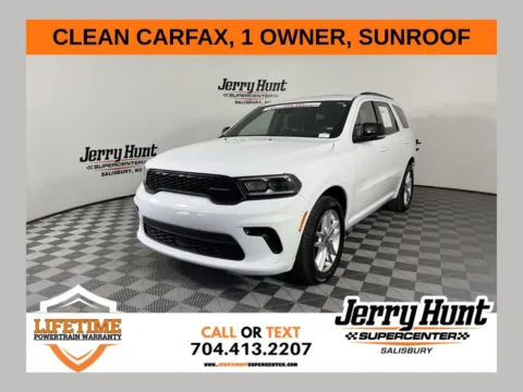 White 2024 Dodge Durango GT Plus for sale in Salisbury, NC