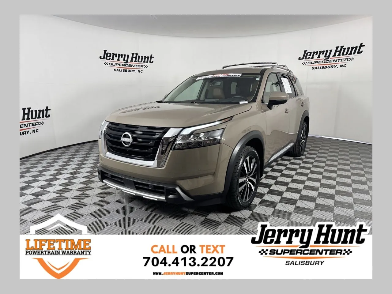 Beige 2024 Nissan Pathfinder Platinum for sale in Salisbury, NC