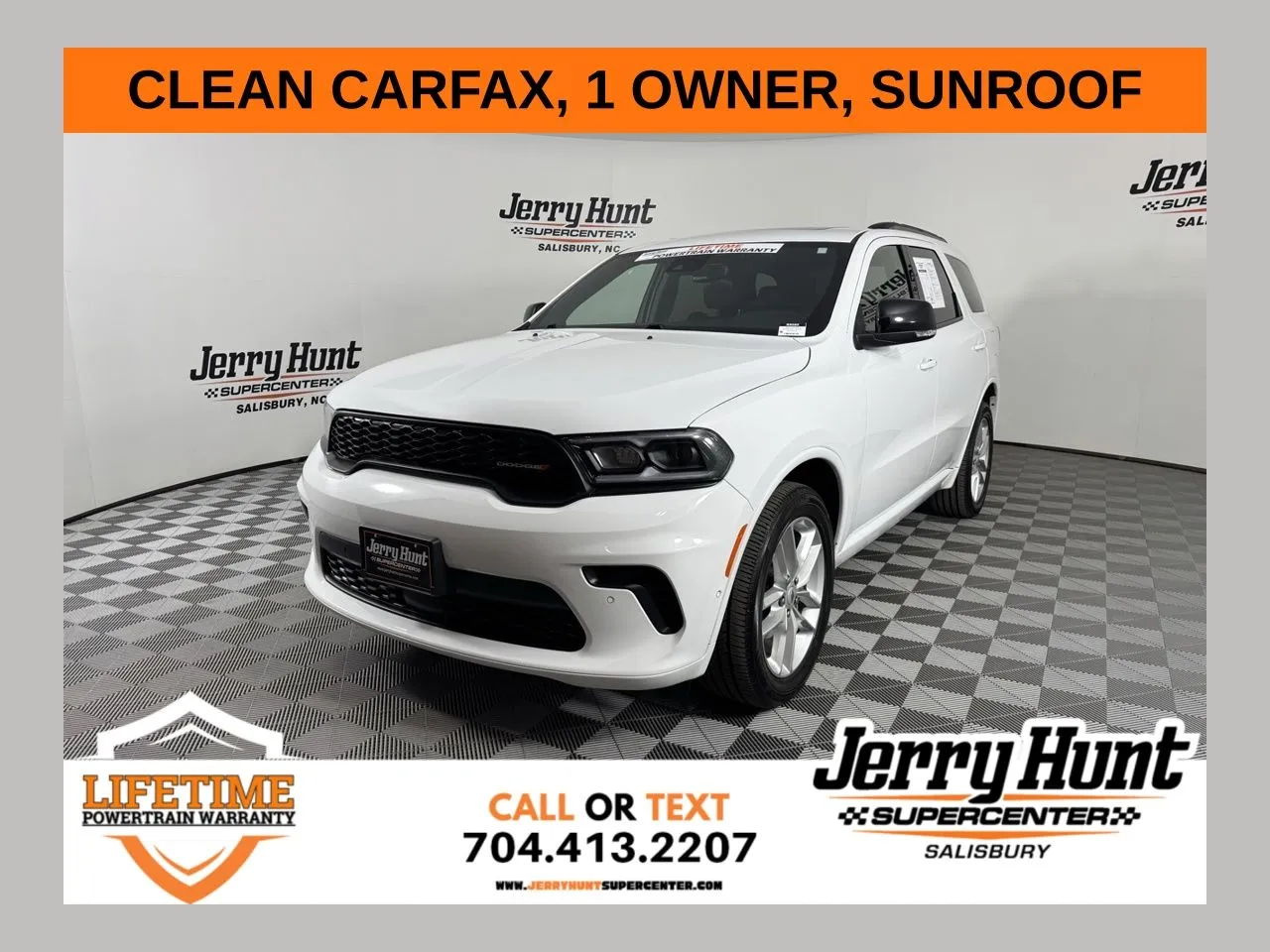 White 2025 Dodge Durango GT Plus for sale in Salisbury, NC