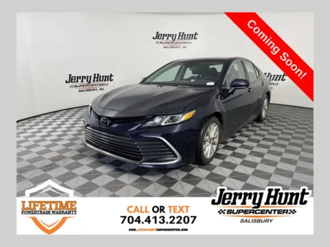 Blue 2022 Toyota Camry LE for sale in Salisbury, NC
