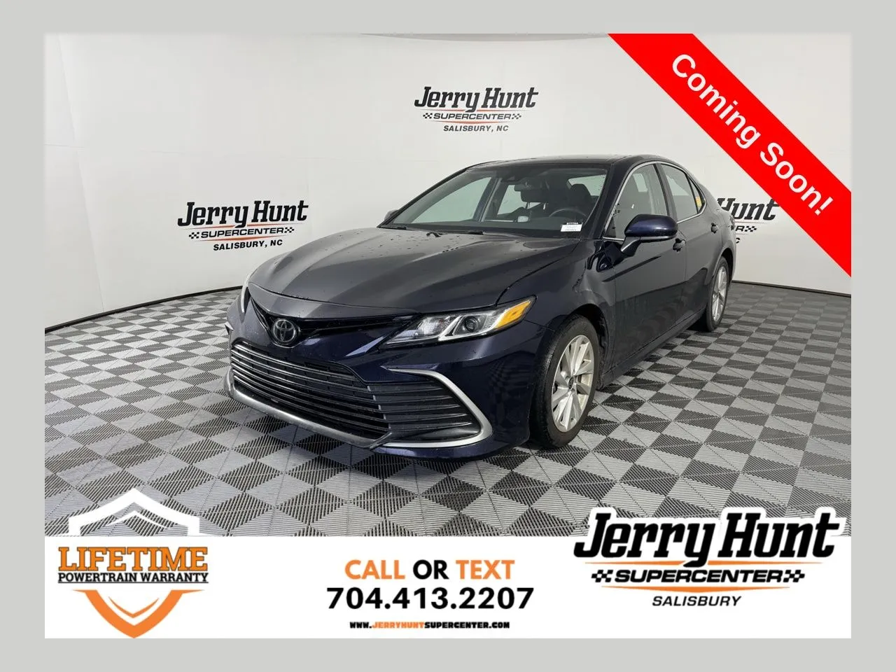 Blue 2022 Toyota Camry LE for sale in Salisbury, NC