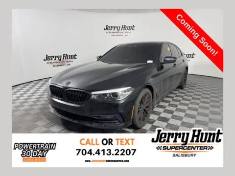 Black 2018 BMW 5 Series 530i for sale in Salisbury, NC