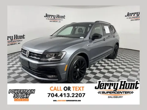 Gray 2021 Volkswagen Tiguan 2.0T SE R-Line Black for sale in Salisbury, NC
