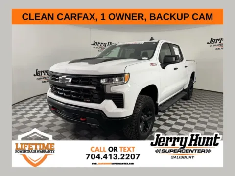 White 2024 Chevrolet Silverado 1500 LT Trail Boss for sale in Salisbury, NC