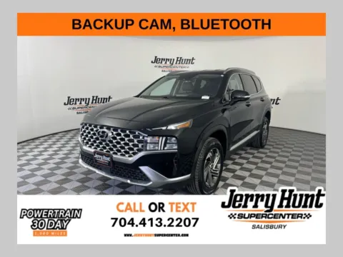 Black 2021 Hyundai Santa Fe SEL for sale in Salisbury, NC