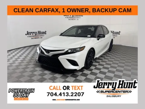 White 2020 Toyota Camry TRD V6 for sale in Salisbury, NC