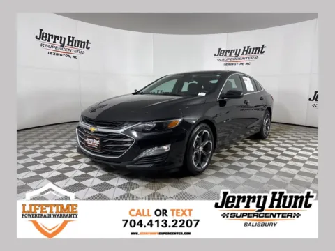 Black 2022 Chevrolet Malibu LT for sale in Salisbury, NC