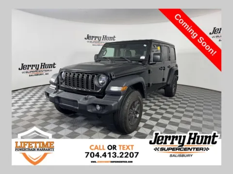 Black 2024 Jeep Wrangler Sport S for sale in Salisbury, NC