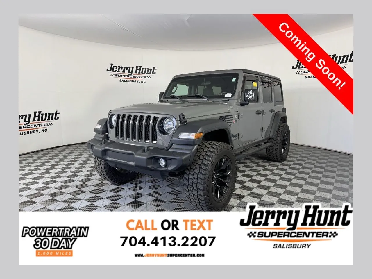 Gray 2019 Jeep Wrangler Unlimited Sport Altitude for sale in Salisbury, NC