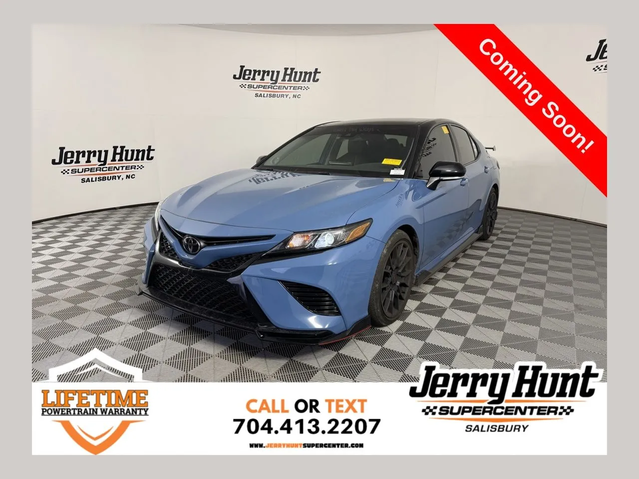 Blue 2022 Toyota Camry TRD V6 for sale in Salisbury, NC