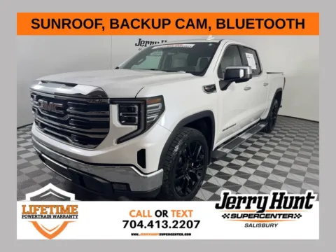 White 2023 GMC Sierra 1500 SLT for sale in Salisbury, NC