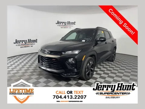 Black 2023 Chevrolet TrailBlazer RS for sale in Salisbury, NC