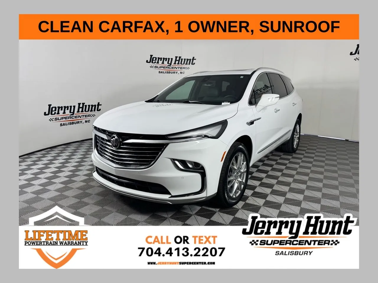 White 2023 Buick Enclave Essence for sale in Salisbury, NC