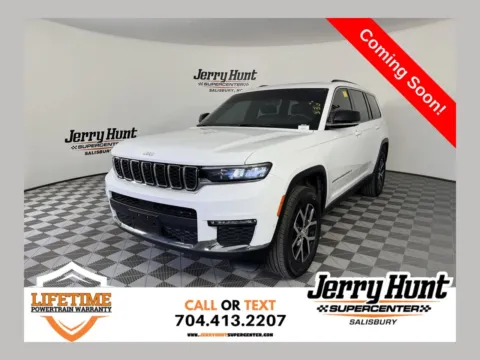 White 2024 Jeep Grand Cherokee L Limited for sale in Salisbury, NC
