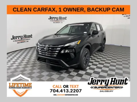 Black 2025 Nissan Rogue SV for sale in Salisbury, NC