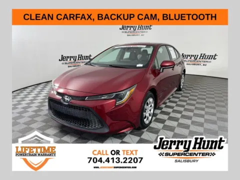 Red 2022 Toyota Corolla LE for sale in Salisbury, NC