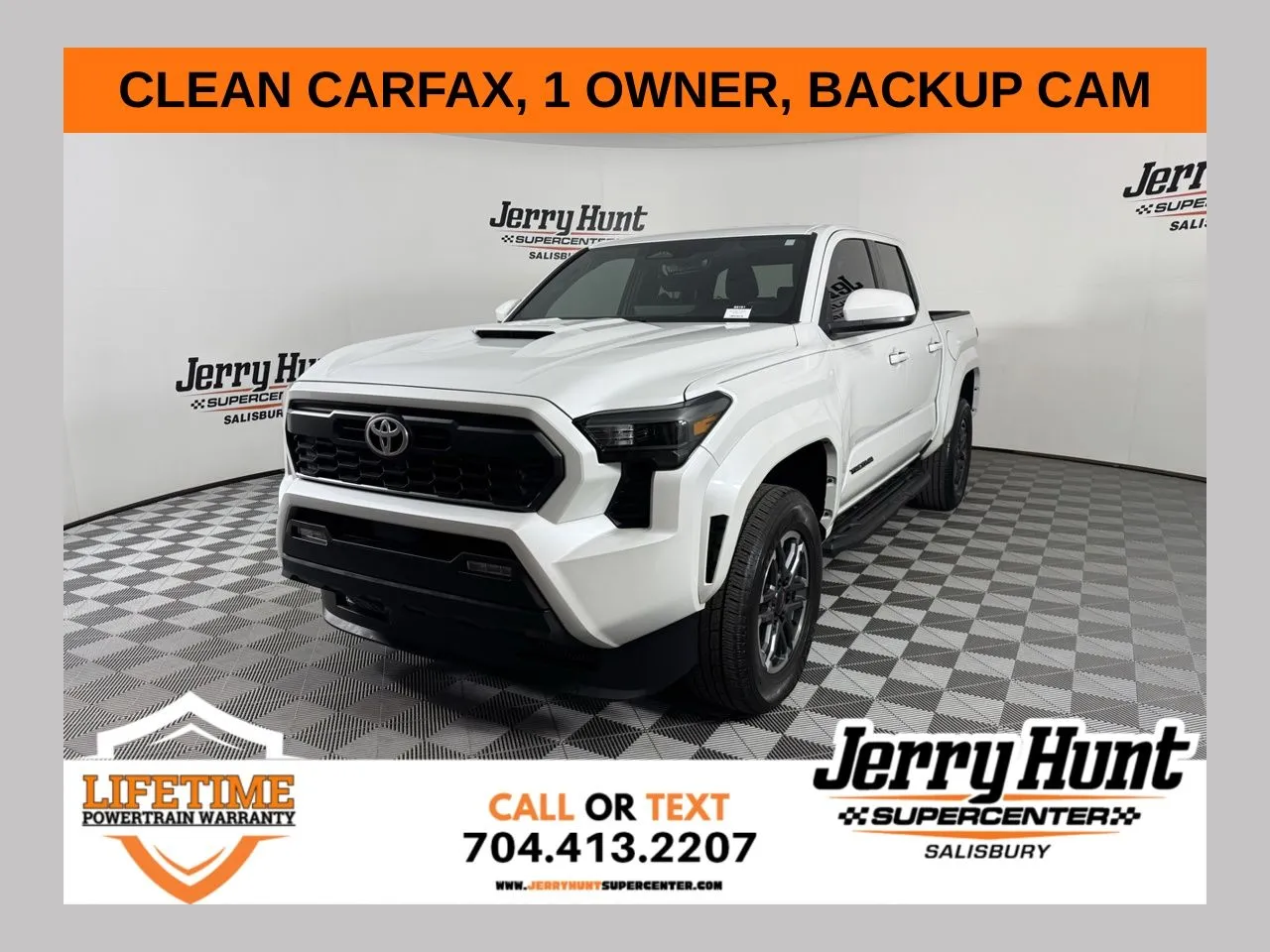 White 2024 Toyota Tacoma TRD Sport for sale in Salisbury, NC