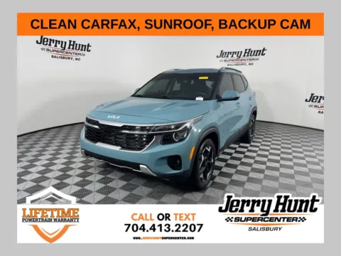 Blue 2024 Kia Seltos EX for sale in Salisbury, NC
