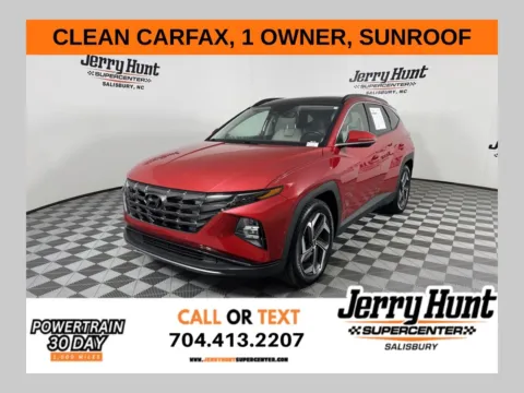 Red 2023 Hyundai Tucson Limited for sale in Salisbury, NC