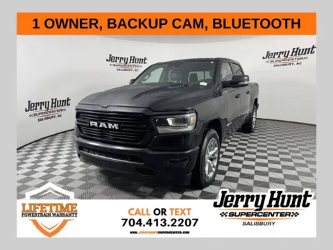 Black 2023 Ram 1500 Laramie for sale in Salisbury, NC