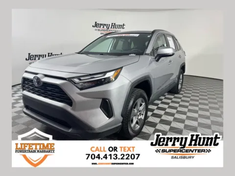 Silver 2022 Toyota RAV4 Hybrid XLE for sale in Salisbury, NC
