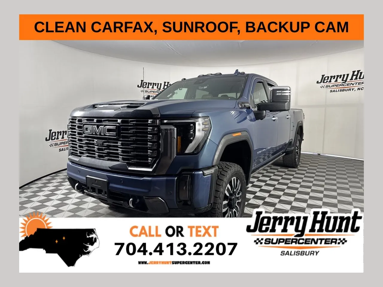 Blue 2024 GMC Sierra 2500HD Denali Ultimate for sale in Salisbury, NC