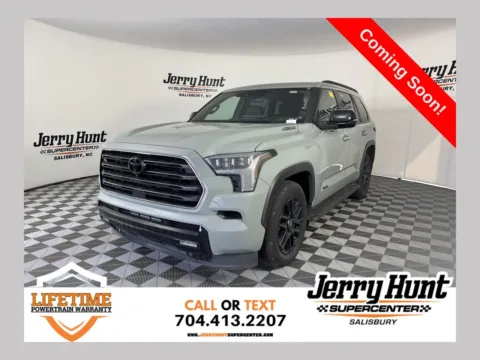 Black 2025 Toyota Sequoia Limited for sale in Salisbury, NC