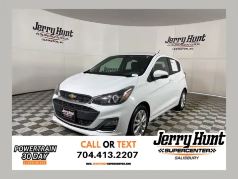 White 2021 Chevrolet Spark 1LT for sale in Salisbury, NC