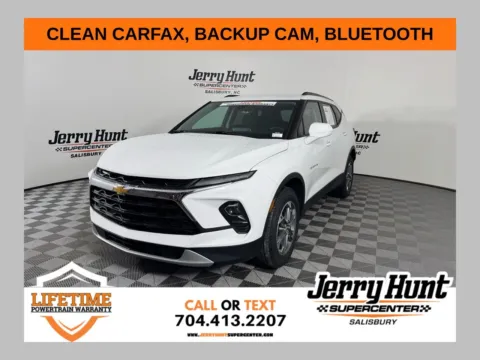 White 2024 Chevrolet Blazer LT for sale in Salisbury, NC