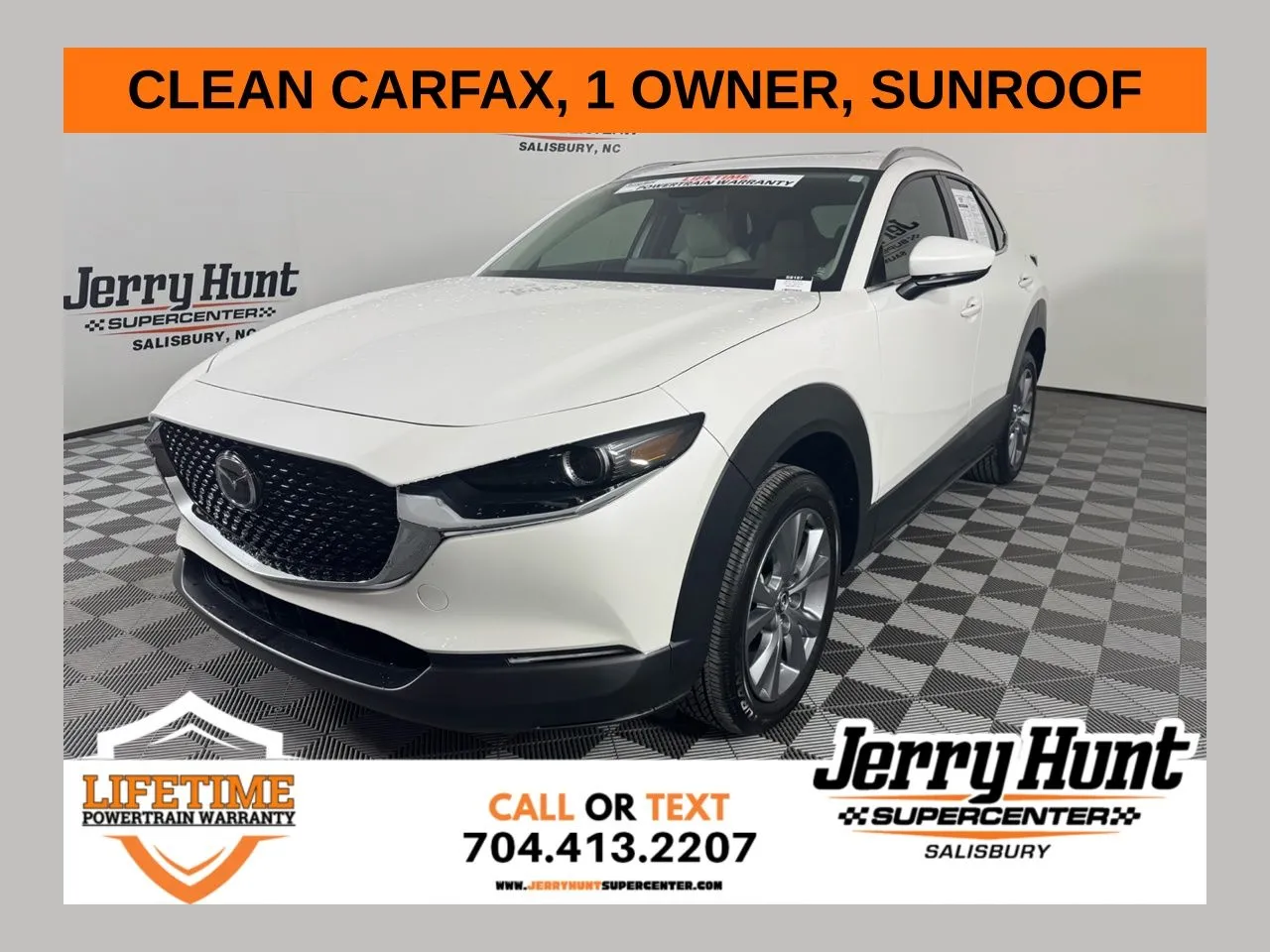 White 2025 Mazda CX-30 2.5 S Premium Package for sale in Salisbury, NC