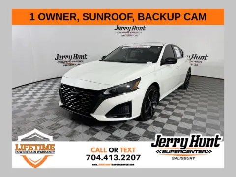 White 2023 Nissan Altima 2.5 SR for sale in Salisbury, NC