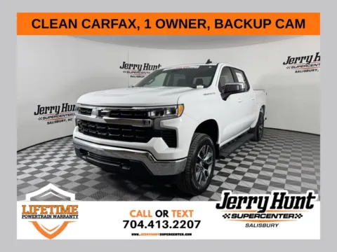 White 2023 Chevrolet Silverado 1500 LT for sale in Salisbury, NC