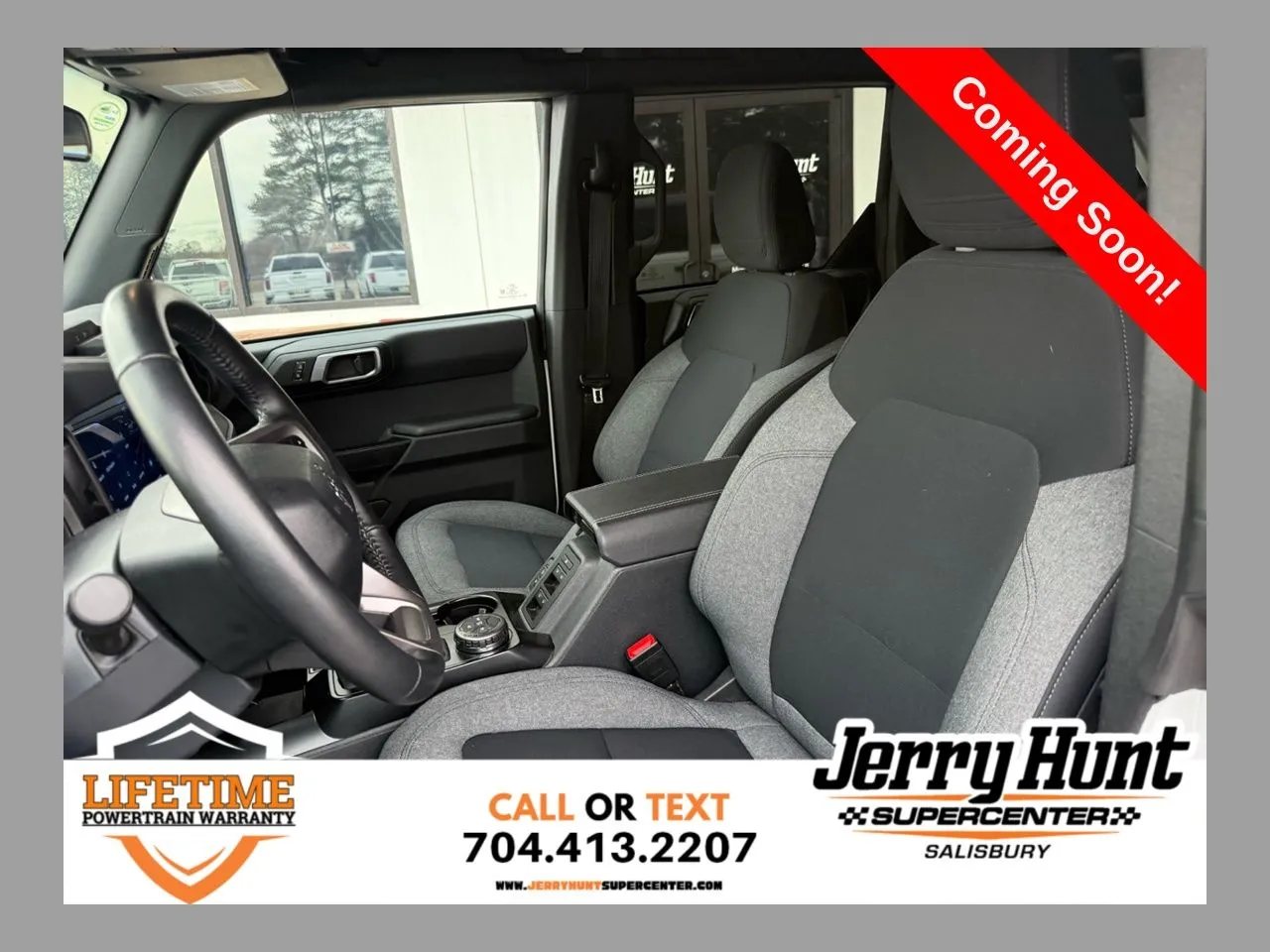 White 2025 Ford Bronco Big Bend for sale in Salisbury, NC