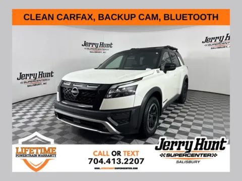 White 2024 Nissan Pathfinder Rock Creek for sale in Salisbury, NC