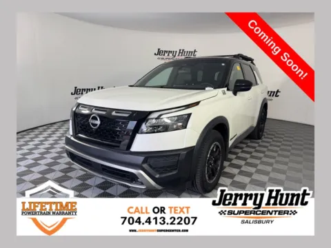 White 2024 Nissan Pathfinder Rock Creek for sale in Salisbury, NC