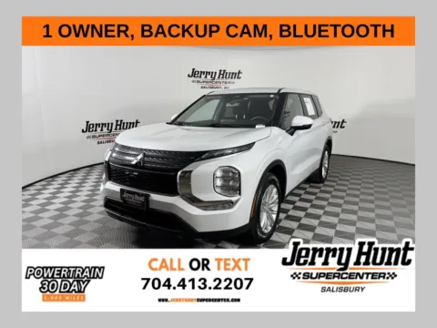 White 2022 Mitsubishi Outlander ES for sale in Salisbury, NC