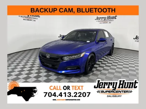 Blue 2018 Honda Accord Sport for sale in Salisbury, NC