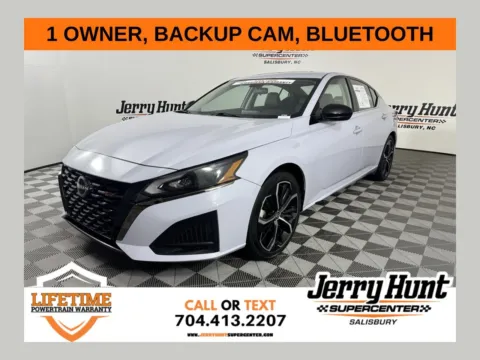 White 2024 Nissan Altima 2.5 SR for sale in Salisbury, NC